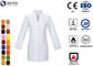 Long Sleeve Disposable Medical Workwear Notched Collar Three Pockets