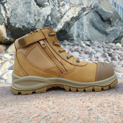 Heavy Duty Mining Boots Anti Puncture Anti Static Steel Toe Safety Protective Work