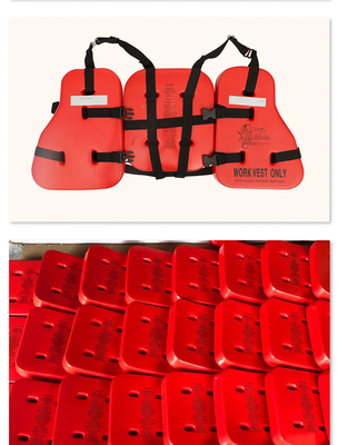 Waterproof Custom Logo Foam Big Buoyancy NBR Life Jacket Vest Marine Fishing Life Vest Adult Unisex Life Jacket